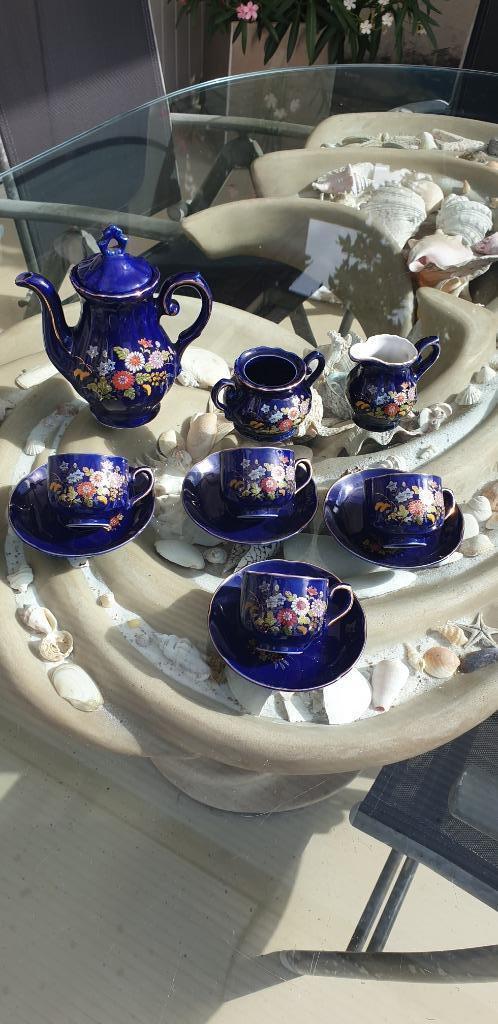 Antiek KOFFIE THEE servies, Antiek en Kunst, Antiek | Servies compleet, Ophalen of Verzenden