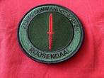 Badge van Korps Commando Troepen met velro, Verzamelen, Militaria | Algemeen, Ophalen of Verzenden, Landmacht, Nederland, Embleem of Badge