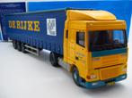 Corgi - DAF 95XF miniatuur '' de Rijke Spijkenisse '' 1:50, Ophalen of Verzenden, Zo goed als nieuw, Bus of Vrachtwagen, Corgi