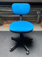 Verstelbare bureaustoel, Ophalen, Zo goed als nieuw, Blauw, Bureaustoel
