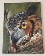 Uil., Antiek en Kunst, Kunst | Schilderijen | Modern, Ophalen of Verzenden