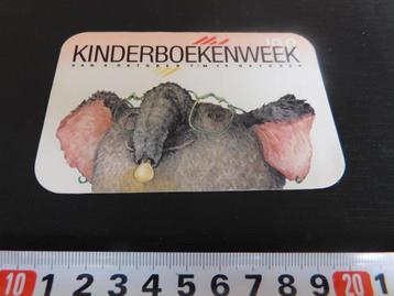 sticker Kinderboekenweek 1980  beschikbaar voor biedingen