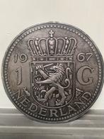 1967 Ø 20 Nederlandse gulden geboortejaar wanddecoratie munt