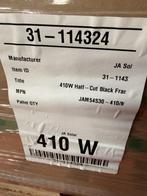 JA Solar 410Wp solarpanelen en DMEGC 415, Doe-het-zelf en Verbouw, Zonnepanelen en Toebehoren, Ophalen, Nieuw, Overige typen, 200 wattpiek of meer