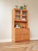 Vintage wandkast grenen hout jaren 50/60/70/80, Huis en Inrichting, Kasten | Wandmeubels, Ophalen, Minder dan 150 cm, 25 tot 50 cm
