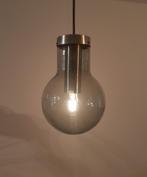 Vintage Raak Maxi Globe hanglamp, Huis en Inrichting, Lampen | Hanglampen, Gebruikt, Ophalen of Verzenden, A, Glas