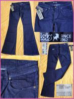 LOIS donkerblauwe flared broek maat 32_34 nieuw/kaartjes, Blauw, Nieuw, Ophalen of Verzenden, W30 - W32 (confectie 38/40)