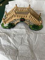 Lemax brug en lampjes voor huizen met adapter, Diversen, Kerst, Verzenden, Gebruikt