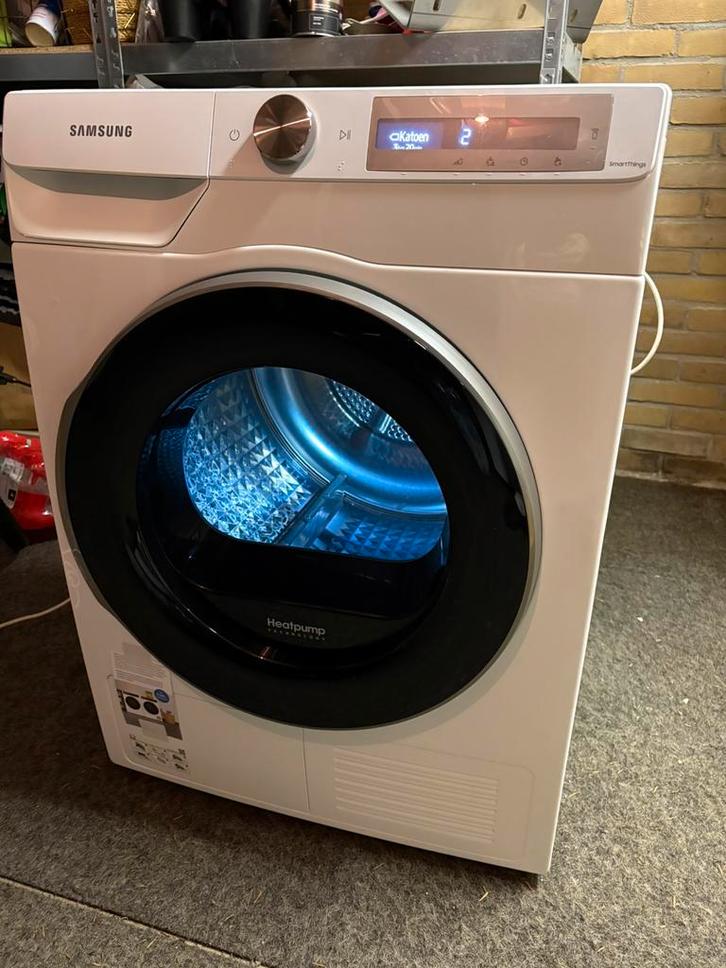 Samsung WIFI warmtepompdroger A+++ 3 mnd garantie, Witgoed en Apparatuur, Wasdrogers, Zo goed als nieuw, Overige typen, 8 tot 10 kg