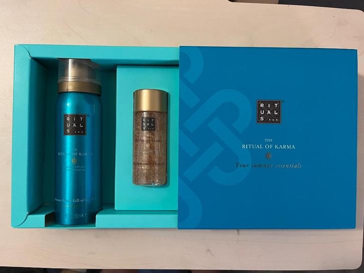 Rituals karma setje, Sieraden, Tassen en Uiterlijk, Uiterlijk | Lichaamsverzorging, Nieuw, Bad & Douche, Ophalen