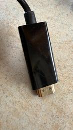 USB-C naar HDMI kabel – 2 meter – zwart voor Laptop of I Pad, Ophalen of Verzenden, Zo goed als nieuw, Minder dan 2 meter, HDMI-kabel