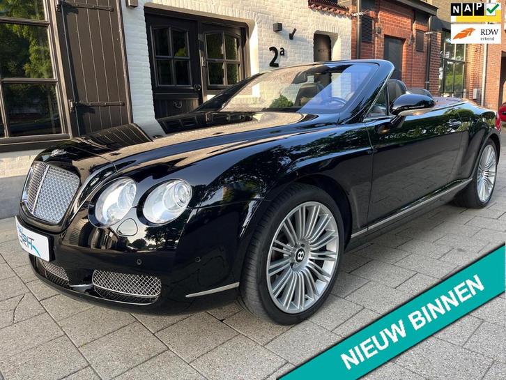 Bentley Continental GTC 6.0 W12 Nw. Staat, Historie aanwezig, Auto's, Bentley, Bedrijf, Te koop, Continental GTC, 4x4, Airconditioning