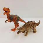 T-Rex & Scelidosaurus Dinosaurus Speelgoedfiguren, Ophalen of Verzenden, Zo goed als nieuw