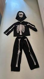 Verkleden skelet maat 152, Kinderen en Baby's, Carnavalskleding en Verkleedspullen, Ophalen, Gebruikt, 146 t/m 152