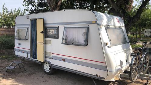 Caravan Burstner Scala 640 incl Voortent staat in Spanje🇪🇸, Caravans en Kamperen, Caravan accessoires, Gebruikt, Ophalen