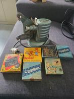 Mooie Piccolo projector blauw met films, Ophalen, 1940 tot 1960, Projector