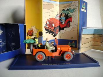 Kuifje auto Nr.044A De rode JEEP op de Cover beschikbaar voor biedingen