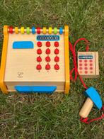 Kassa (Hape) Kassa met scanner, Ophalen of Verzenden, Zo goed als nieuw, Hout