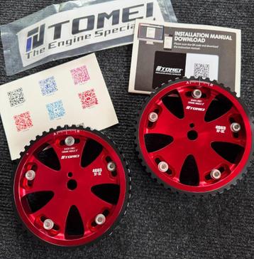 Tomei Adjustable Cam gear Pulley - Evo Evolution 4-9 4G63 beschikbaar voor biedingen