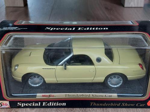 Ford Thunderbird Show Car (2005) | Geel | 1:18 | Maisto, Hobby en Vrije tijd, Modelauto's | 1:18, Zo goed als nieuw, Auto, Maisto