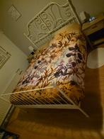 Tweepersoonsbed 160x200, Evt met Emma diamond topper! ZGAN!, Ophalen, Wit, Romantisch, Tweepersoons