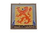 Westraven - Cloisonné tegel - Provincie Z-Holland  - 1930, Antiek en Kunst, Ophalen of Verzenden