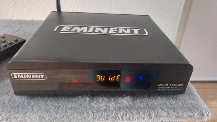 Eminent EM7285 HD Media Player, Audio, Tv en Foto, Mediaspelers, Gebruikt, Zonder harde schijf, HDMI, USB 2.0, Optische audio