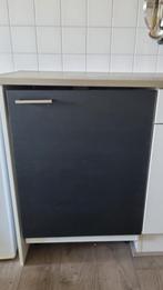 Verhuisverkoop: koelkast, kasten, bureaustoel, router, Ophalen, Zo goed als nieuw, 45 tot 60 cm, Met vriesvak