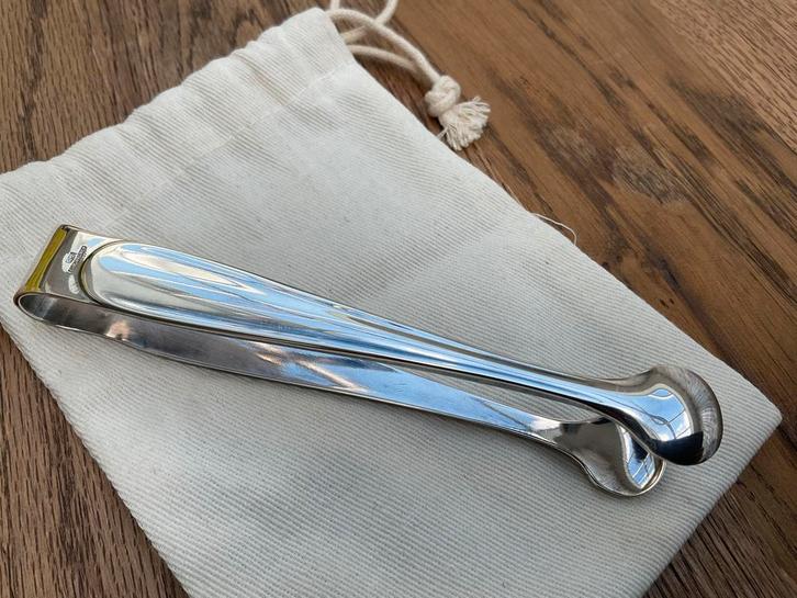 Verzilverde Klontjestang ALBI Christophe France, Antiek en Kunst, Antiek | Bestek, Ophalen of Verzenden