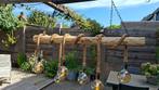 Mooie boomstam hanglamp, Ophalen, Zo goed als nieuw, Hout, Minder dan 50 cm