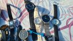 zak met diverse horloges, Ophalen, Gebruikt, Overige materialen, Overige merken