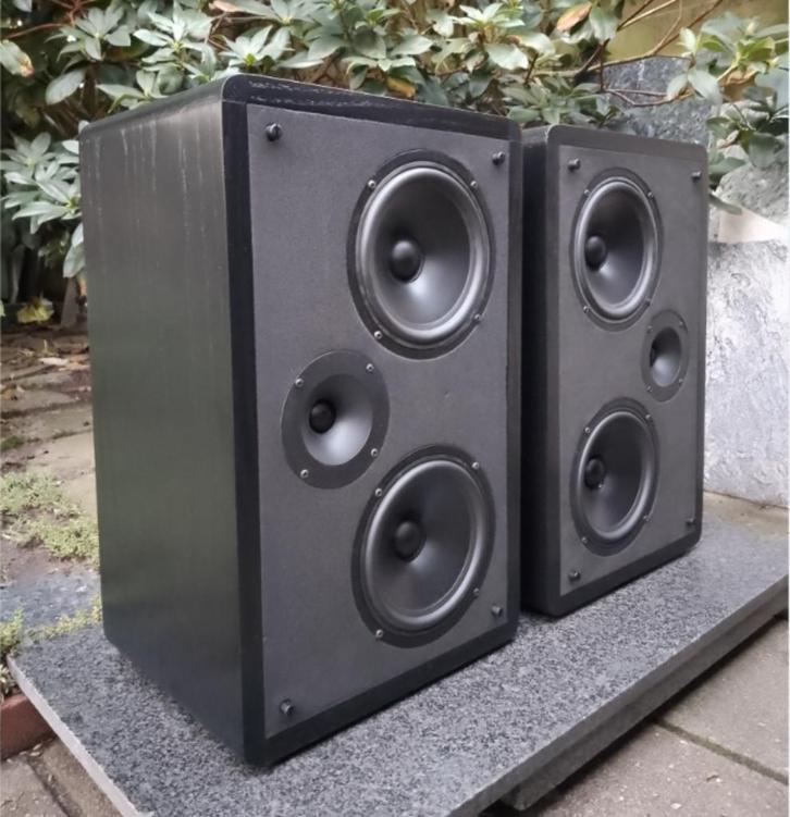 AUDIX HRM - 2 vintage studio monitoren, Audio, Tv en Foto, Luidsprekers, Zo goed als nieuw, Front, Rear of Stereo speakers, 120 watt of meer