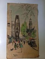 vintage doek/kamfas ROTTERDAM COOLSINGELIN DE FYFTIES, Ophalen of Verzenden