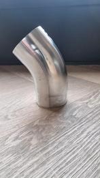 Zinken bochten Ø80 mm | 40° (nieuw), Doe-het-zelf en Verbouw, Buizen en Afvoer, Bochten, Nieuw, Ophalen of Verzenden, Zink