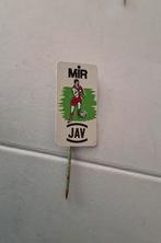 Speldje MIR/ JAV voetballer, Verzamelen, Ophalen of Verzenden, Zo goed als nieuw, Sport, Speldje of Pin
