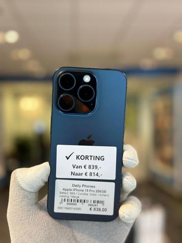 Zo goed als nieuw Apple iPhone 15 pro 256GB beschikbaar voor biedingen