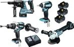 Te koop NIEUWE Makita accu set DLX4159TJ, 600 watt of meer, Nieuw, Ophalen of Verzenden, Boor- en Schroefmachine