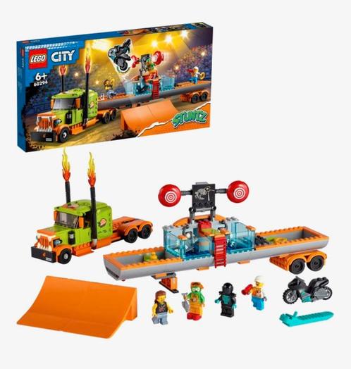 LEGO 60294 Stuntz Vrachtwagen City, Kinderen en Baby's, Speelgoed | Duplo en Lego, Nieuw, Lego, Complete set, Ophalen of Verzenden