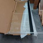 Douchedeur 65x200cm 8mm veiligheidsglas Zwart profiel nr17, Ophalen of Verzenden, Nieuw