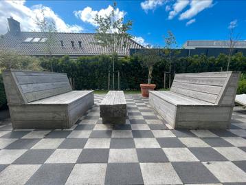 LOUNGESET | EIKENHOUT beschikbaar voor biedingen