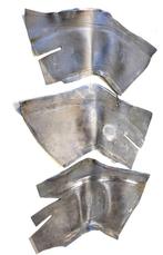 Peugeot 404 Rubbers en nog paar items logo reflectors slot, Ophalen of Verzenden