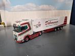 Daf XG + wsi koeltrailer van debrouwer, Hobby en Vrije tijd, Modelauto's | 1:50, Ophalen of Verzenden, Zo goed als nieuw, Bus of Vrachtwagen