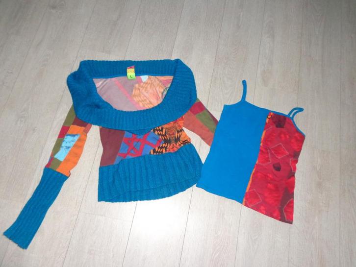 schitterende trui en top van Save the Queen, maat S, Kleding | Dames, Truien en Vesten, Gedragen, Maat 36 (S), Ophalen of Verzenden