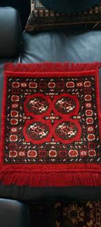 Antiek handgeknoopt perzisch tapijt  ! 60 x 50 cm, Ophalen