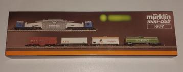 Marklin mini-club 8691 - Set met 5 goederenwagens in ovp  beschikbaar voor biedingen