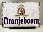 Oranjeboom bier wandbord / reclamebord (Old Look), Verzamelen, Biermerken, Nieuw, Reclamebord, Plaat of Schild, Oranjeboom, Ophalen of Verzenden