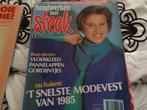 handwerken met steek januari no 1 1985, Boeken, Tijdschriften en Kranten, Ophalen of Verzenden, Zo goed als nieuw