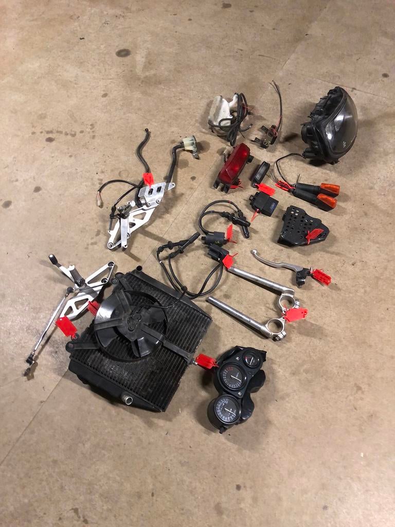 Suzuki GSX-R 750 1992-1995 Diverse onderdelen, Ophalen, Gebruikt, ., .