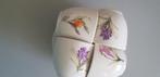 3 kop en schotels met orchideeen, Nieuw, Ophalen of Verzenden, Overige stijlen, Kop(pen) en/of Schotel(s)
