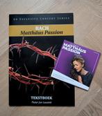 Bach Matthäus Passion - Tekstboek en cd, Ophalen of Verzenden, Zo goed als nieuw, Artiest